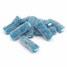 Fizzy Blue Raspberry Bites 100g - BestBargain Norwich