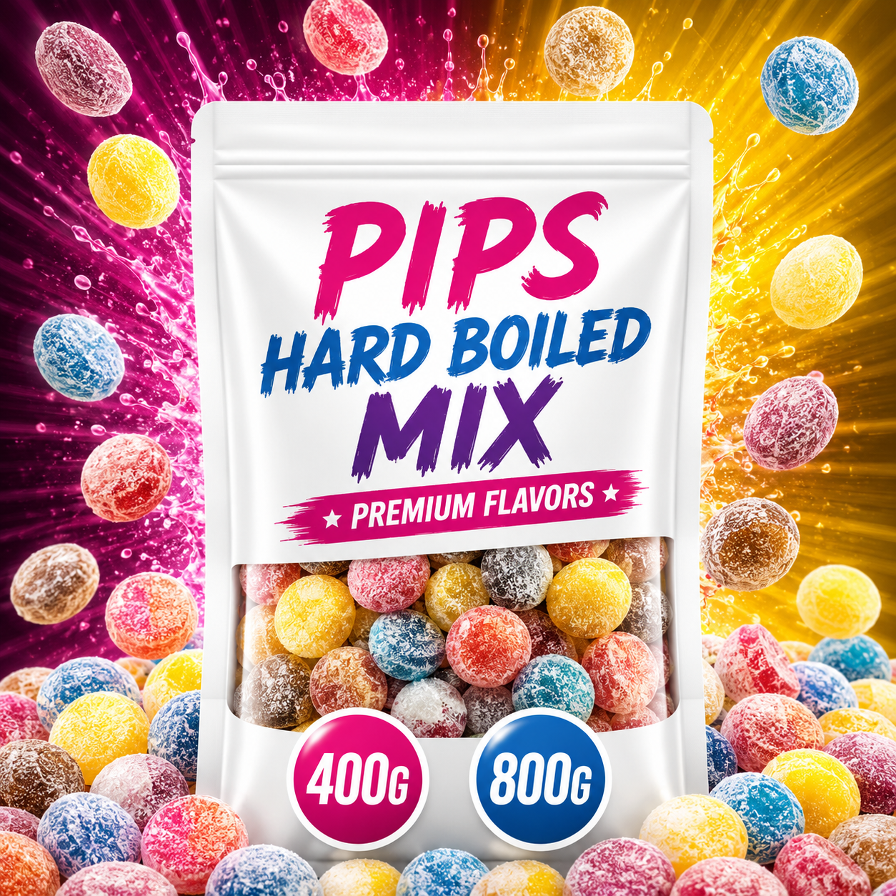 Pips Pick N Mix Bag - Hard Boiled