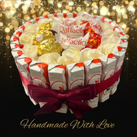 Luxury Handmade Chocolate Gift Selection With Lindor / Ferrero Rocher / Raffaello / Kinder / - BestBargain Norwich
