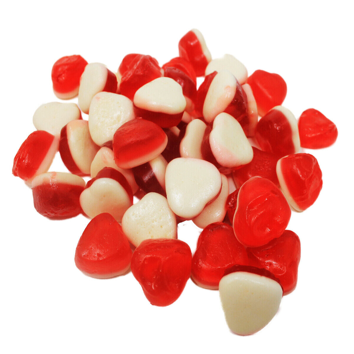 Strawberry & Cream Hearts 100g - BestBargain Norwich