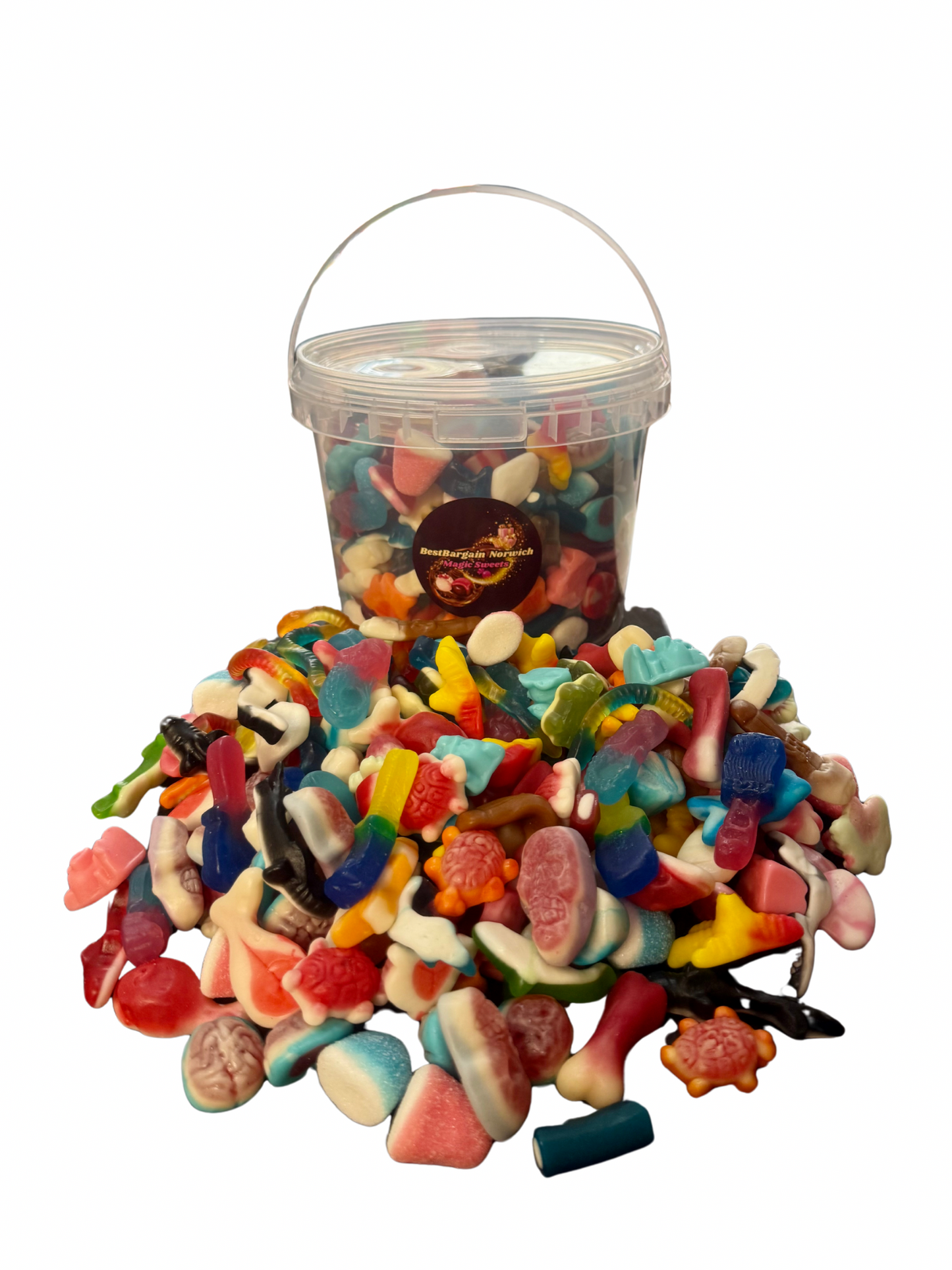 1.8KG Pick N Mix Bucket / Pre Mix / - BestBargain Norwich