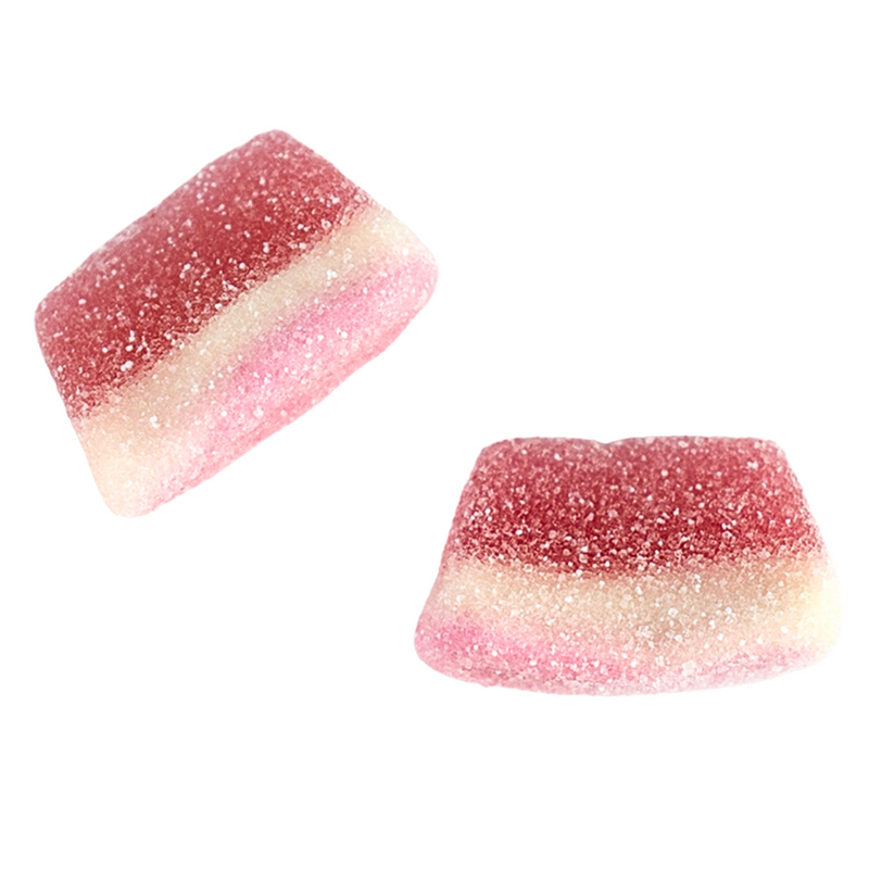 Fizzy Strawberry Slices 100g - BestBargain Norwich