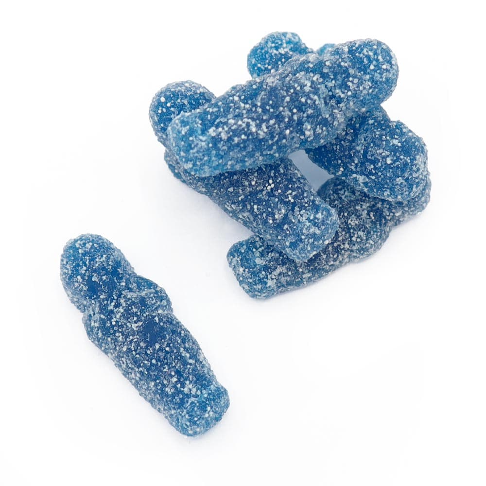 Fizzy Blue Raspberry Babies 100g - BestBargain Norwich