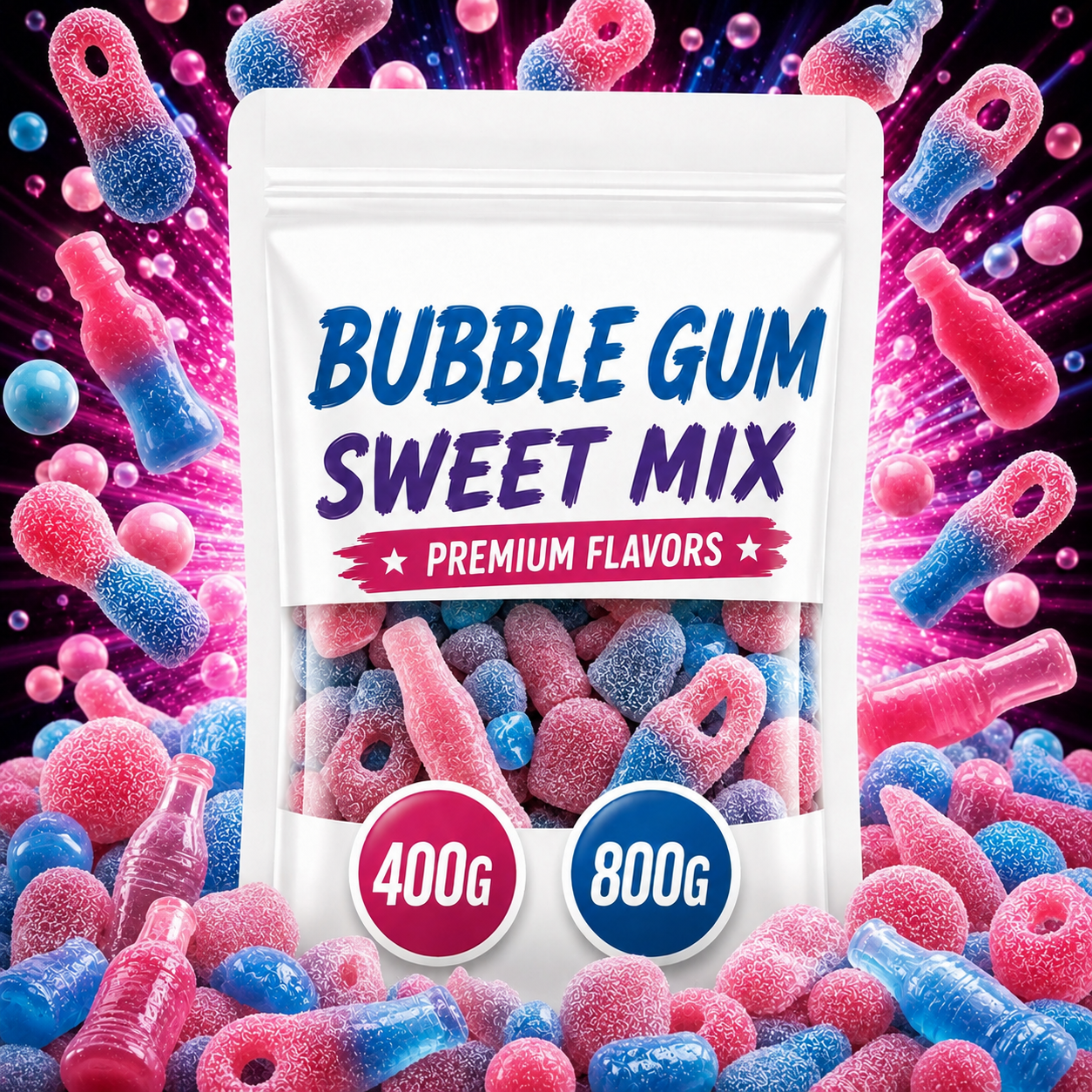 Bubblegum Pick N Mix Bag