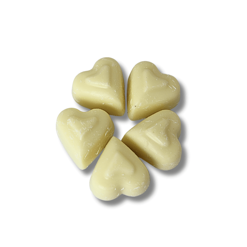 White Chocolate Hearts 100g - BestBargain Norwich