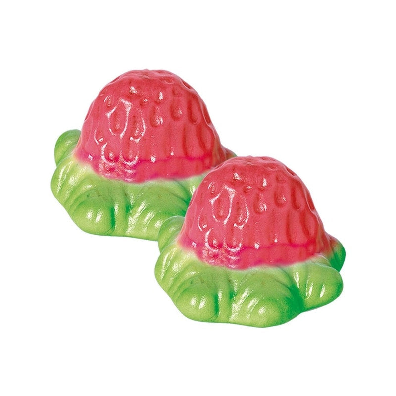 Jelly Filled Green & Red Strawberries 100g - BestBargain Norwich