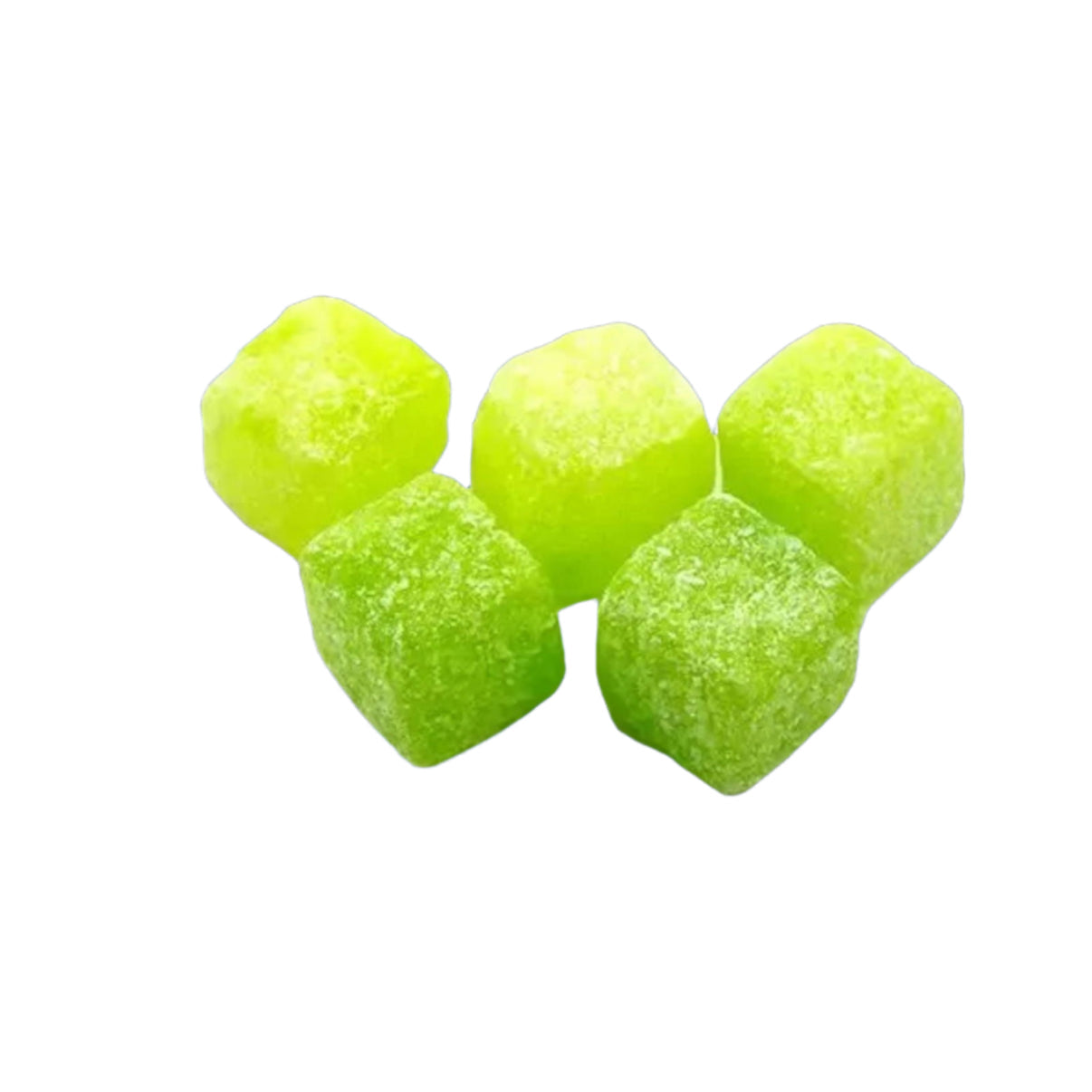 Sour Apple Cubes 100g / hard boiled / - BestBargain Norwich