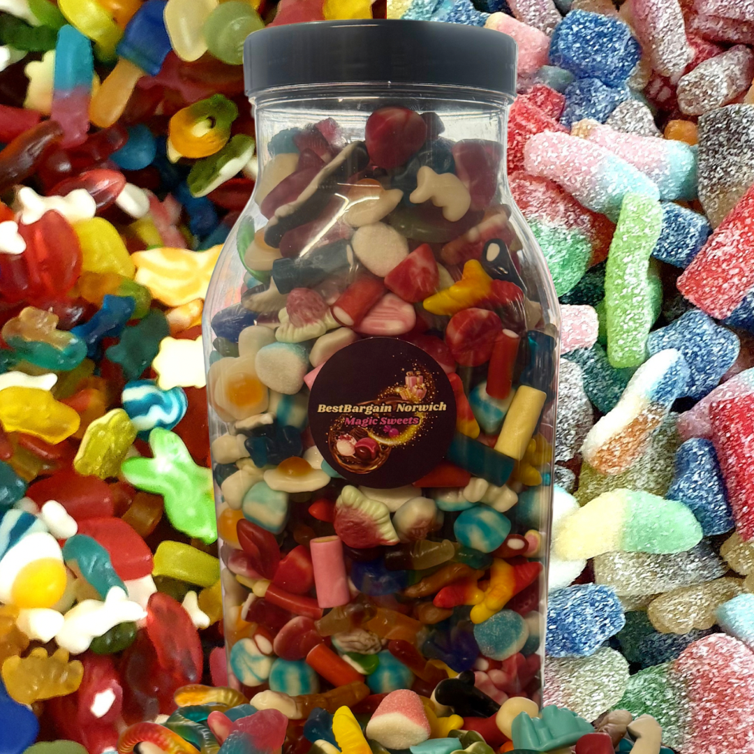 3KG Pick N Mix Jar / Pre Mix / - BestBargain Norwich