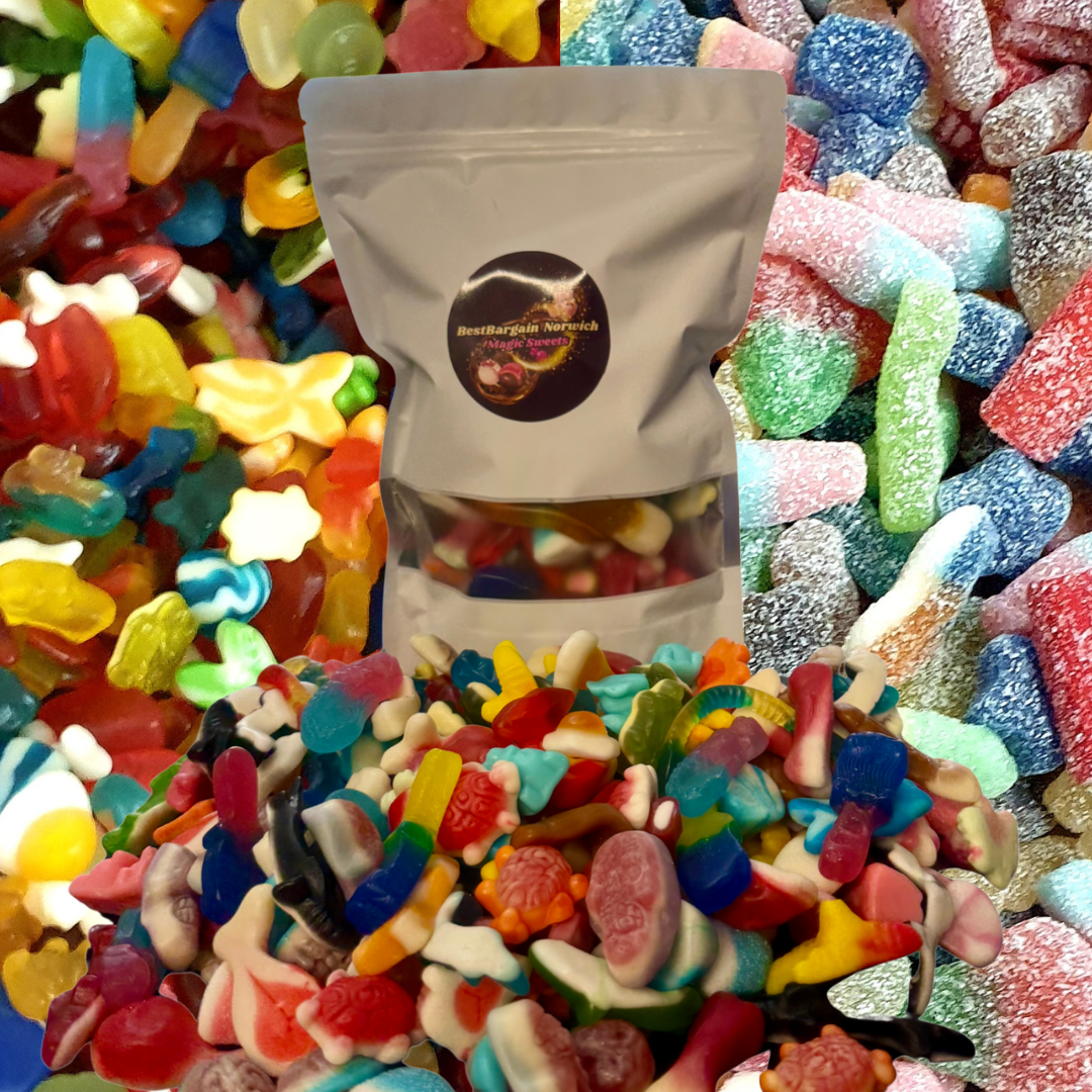 1KG Pick N Mix Bag / Pre Mix / - BestBargain Norwich