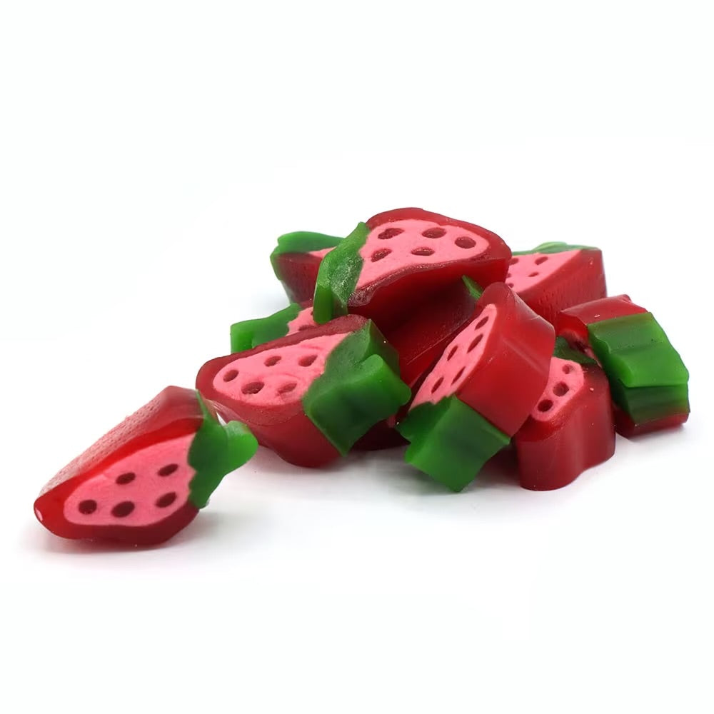 Strawberry Liquorice Slices 100g - BestBargain Norwich