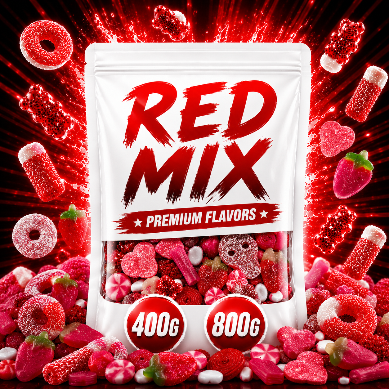 Red Pick N Mix Bag