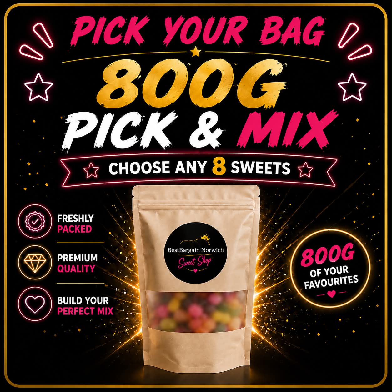 800g Premium Pick & Mix
