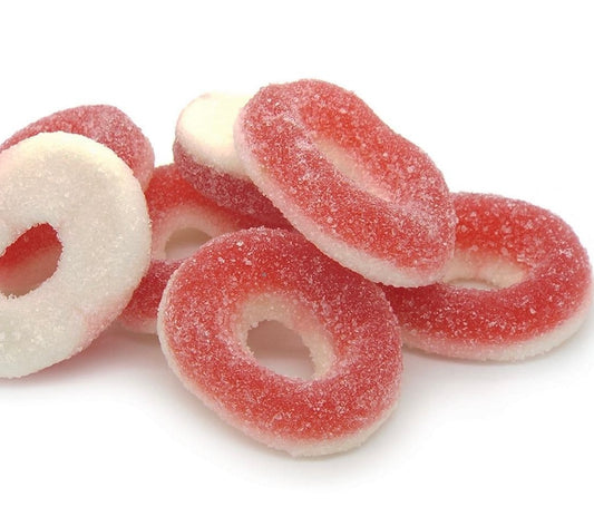 Fizzy Watermelon Rings 100g - BestBargain Norwich