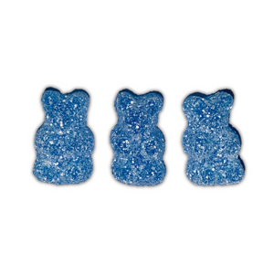 Fizzy Blue Raspberry Bears 100g - BestBargain Norwich