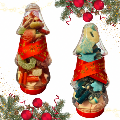 Christmas Sweet Mix Candy Gift Jars / Festive Pick N Mix