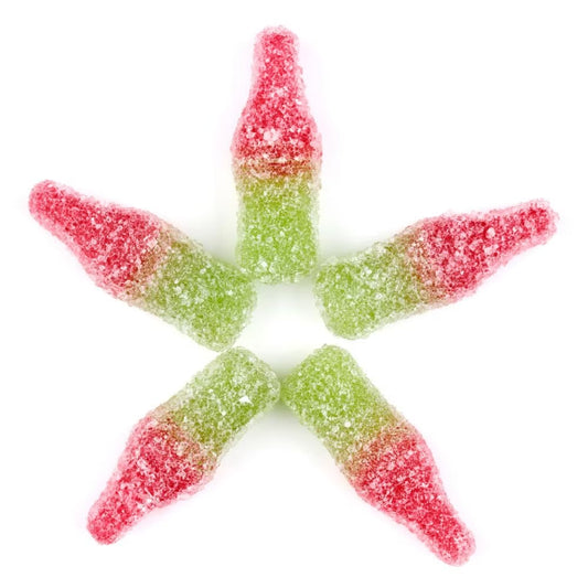 Fizzy Watermelon Bottles 100g - BestBargain Norwich