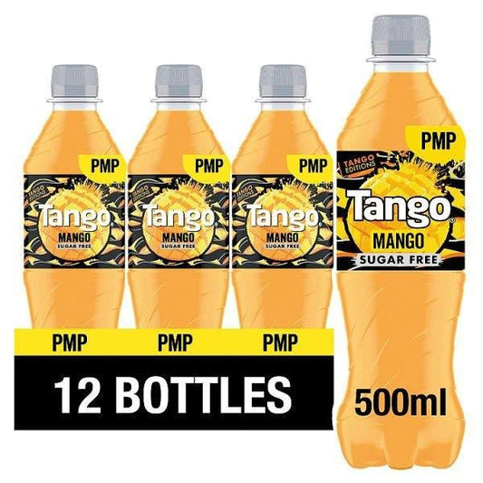 12x500ml Case of Tango Mango Sugar Free - Best Before 30/11/2024 - BestBargain Norwich