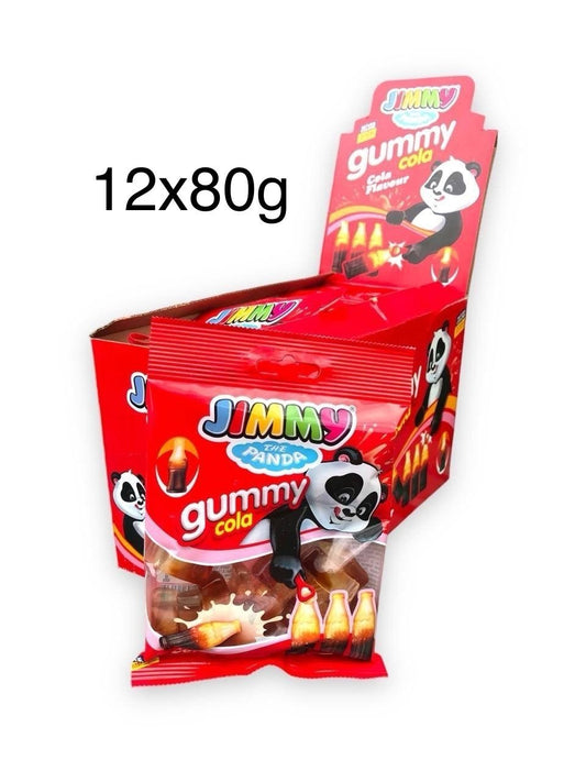 12x80g Case of Jimmy Gummy Cola - Best Before 12/10/2024 - BestBargain Norwich