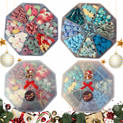 Christmas Sweet Mix Candy Gift Platters / Festive Pick N Mix