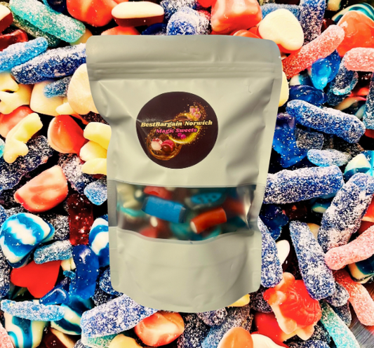 Blue & Red Pick N Mix Bag / Fizzy & Non Fizzy / More choices / Pre Mix / This cannot be customised in any way / - BestBargain Norwich