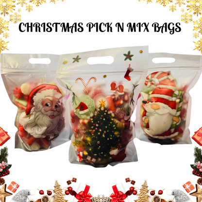 Christmas Sweet Mix 400g Candy Gift Bag / Festive Pick N Mix