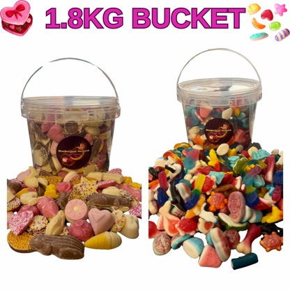1.8KG Pick N Mix Bucket / Pre Mix / - BestBargain Norwich
