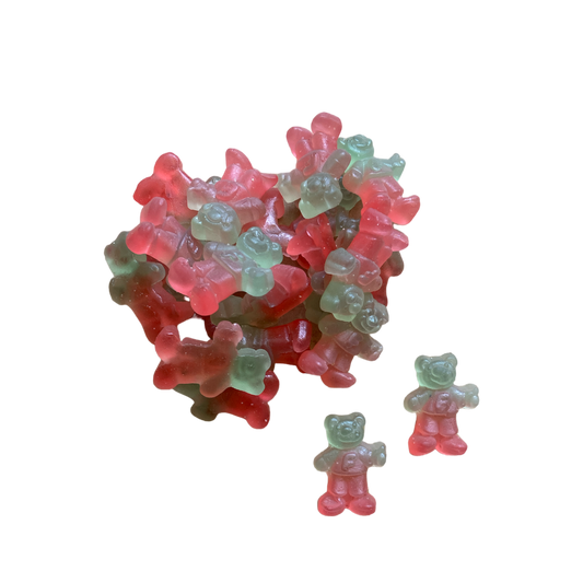 Sugar Free Strawberry Gummy Bears 100g