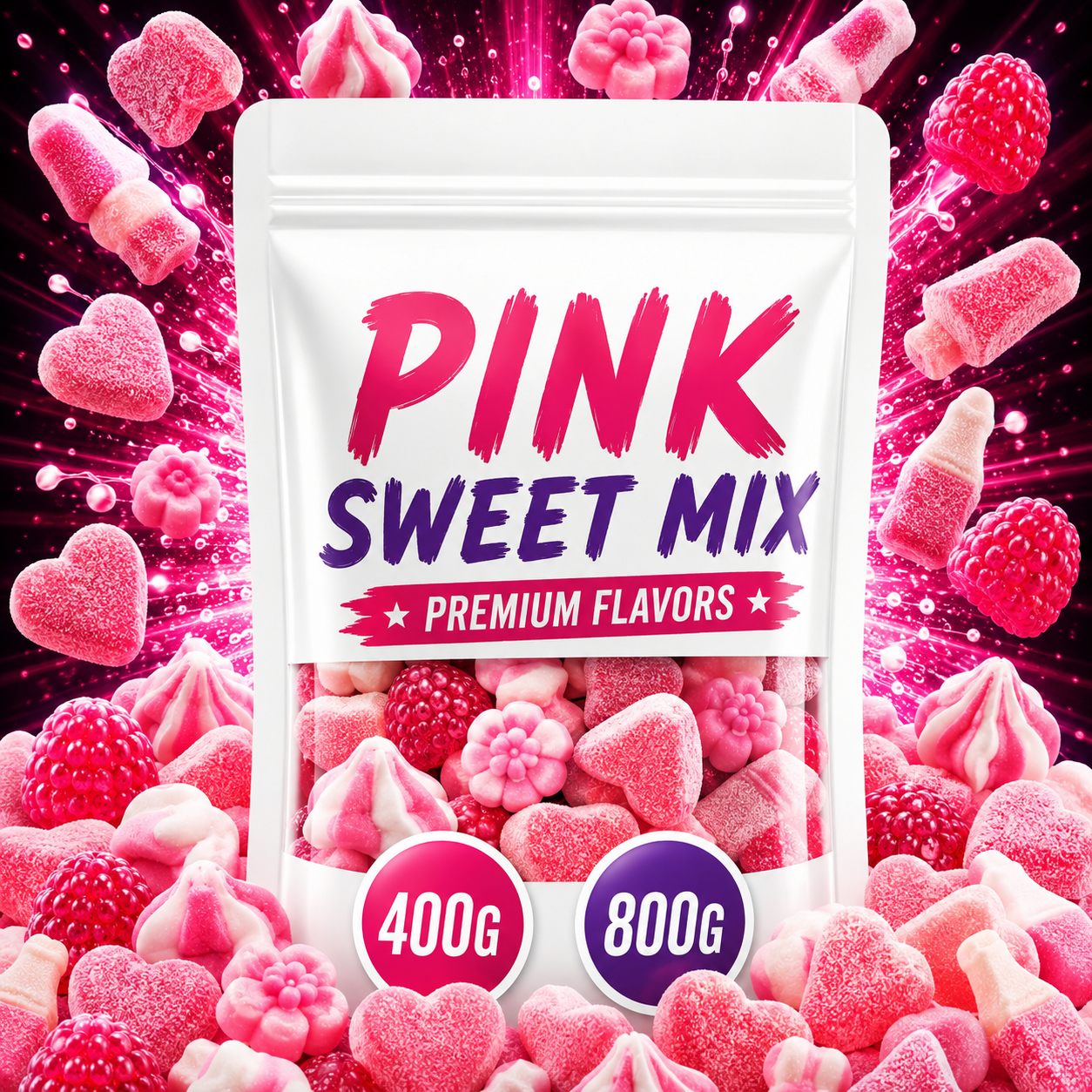 Pink Pick N Mix Bag