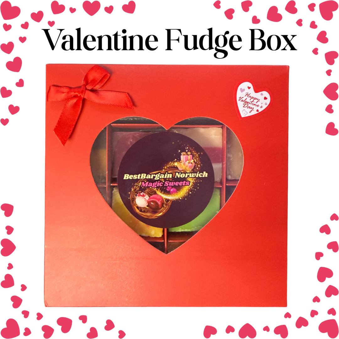 Valentine Fudge Box