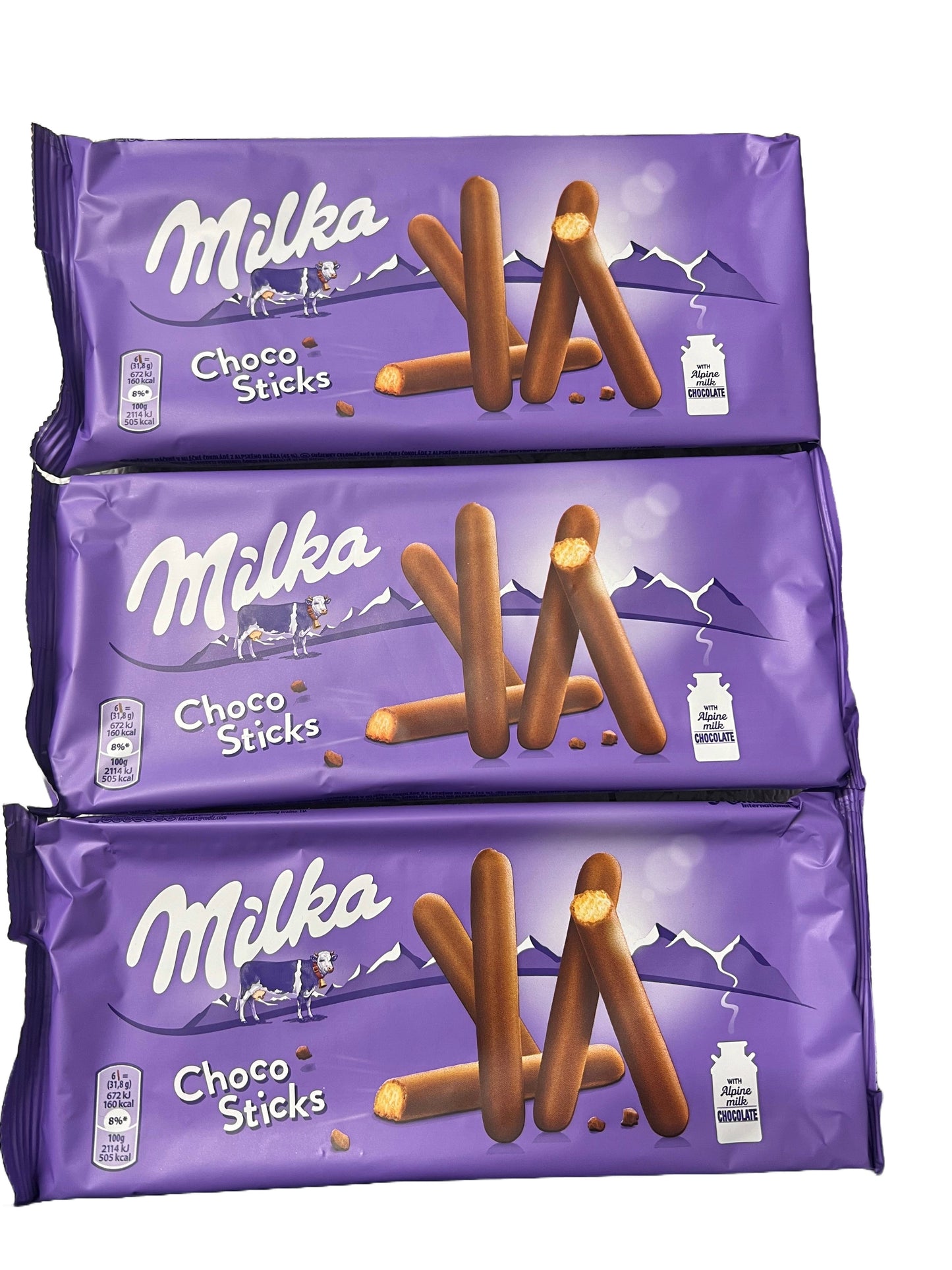 3x112g Milka Choco Sticks - Best Before 29/01/2024 - BestBargain Norwich