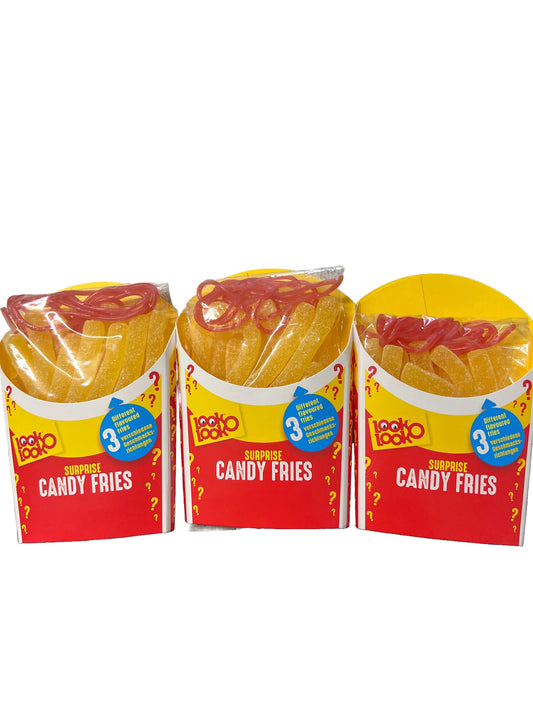 3x115g Look-O-Look Candy Fries - Best Before 03/2024 - BestBargain Norwich