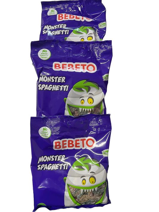 3x150g Bebeto Monster Spaghetti - Best Before 13/01/2024 - BestBargain Norwich