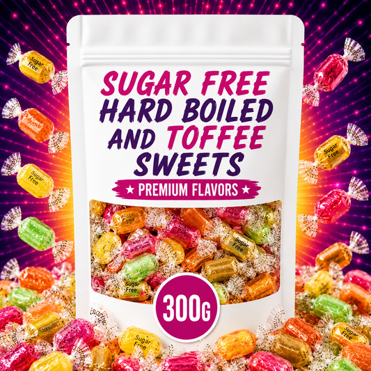 Sugar Free Hard Boiled & Toffee Pick N Mix Bag