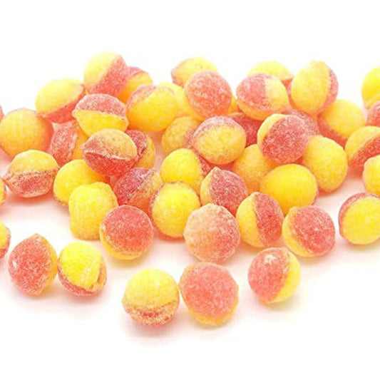 Rhubarb & Custard Pips 100g / hard boiled - BestBargain Norwich
