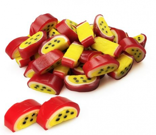 Passion Fruit Liquorice Slices 100g - BestBargain Norwich