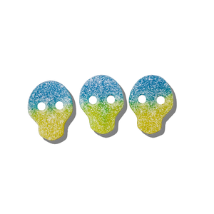 Sour Blubbery & Lemon Skulls 100g - BestBargain Norwich