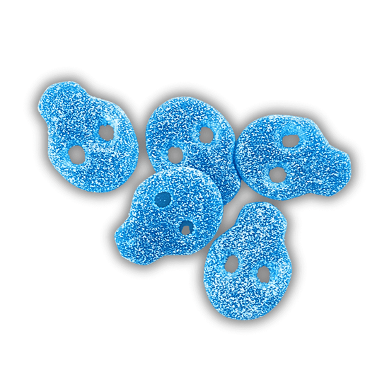 Fizzy Blue Skulls 100g - BestBargain Norwich