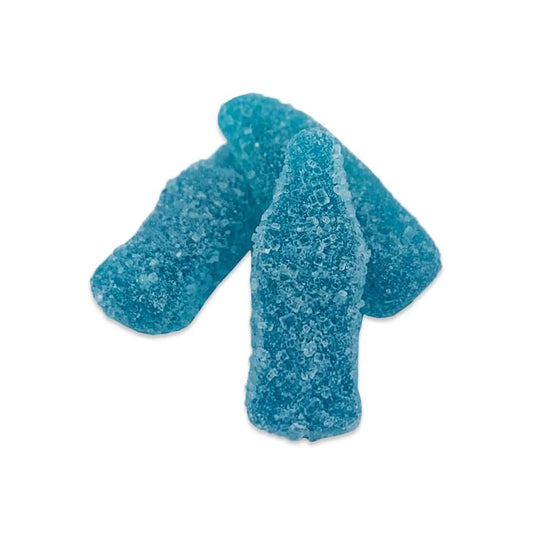 Fizzy Blue Raspberry Bottles 100g - BestBargain Norwich