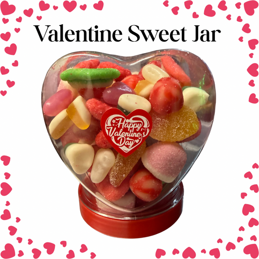 Valentine Sweet Jar - Assorted Pick N Mix