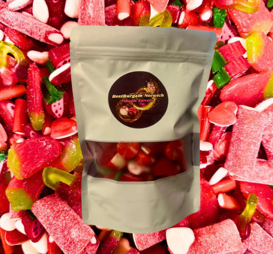 Red Pick N Mix Bag / Fizzy & Non Fizzy / More choices / Pre Mix / This cannot be customised in any way / - BestBargain Norwich