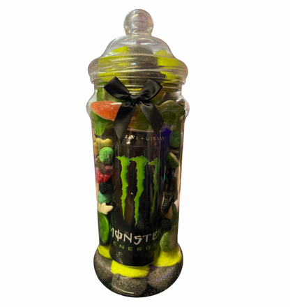 Sweet Jars With Drink