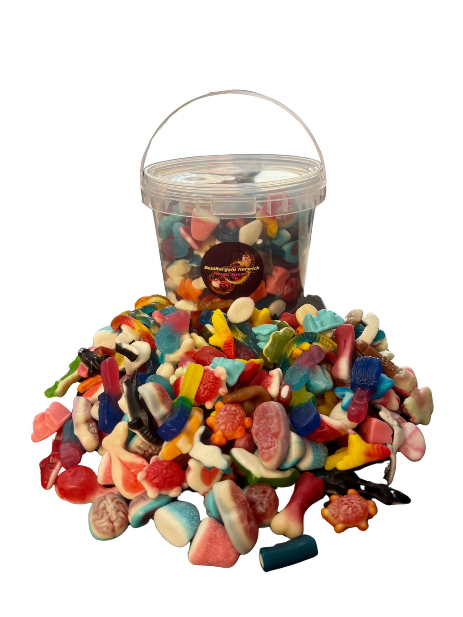 1.8KG Pick N Mix Bucket / Pre Mix / - BestBargain Norwich