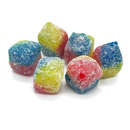 Fizzy Tutti Frutti Cubes 100g / hard boiled - BestBargain Norwich