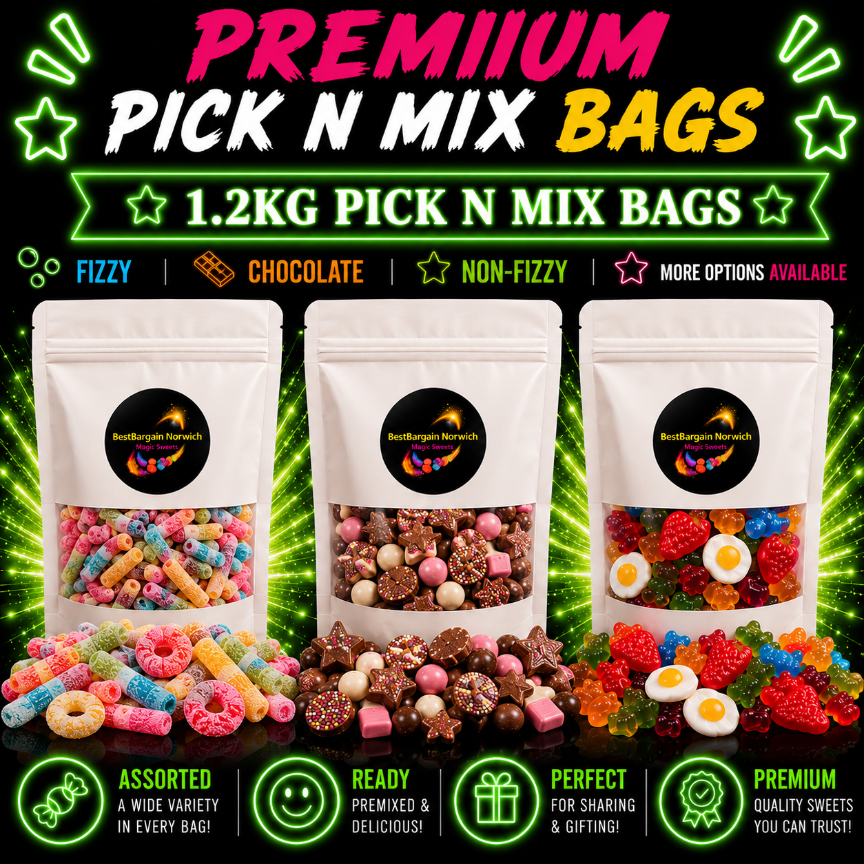 1.2KG Pick N Mix Bag