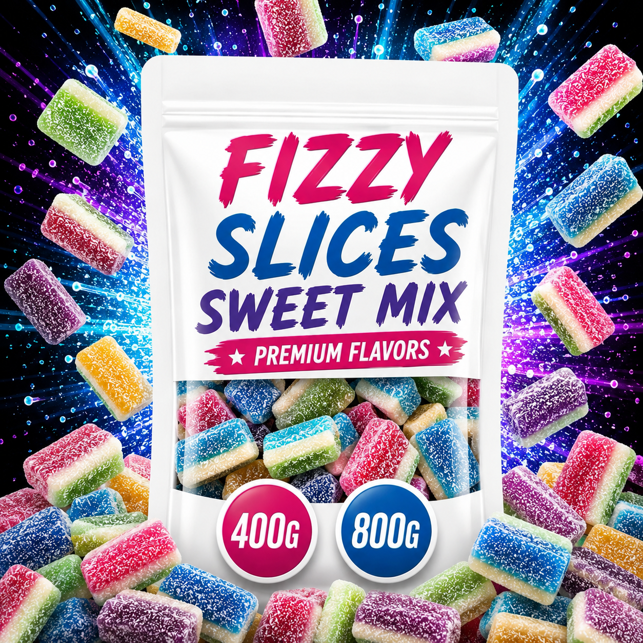 Fizzy Slices Pick N Mix Bag