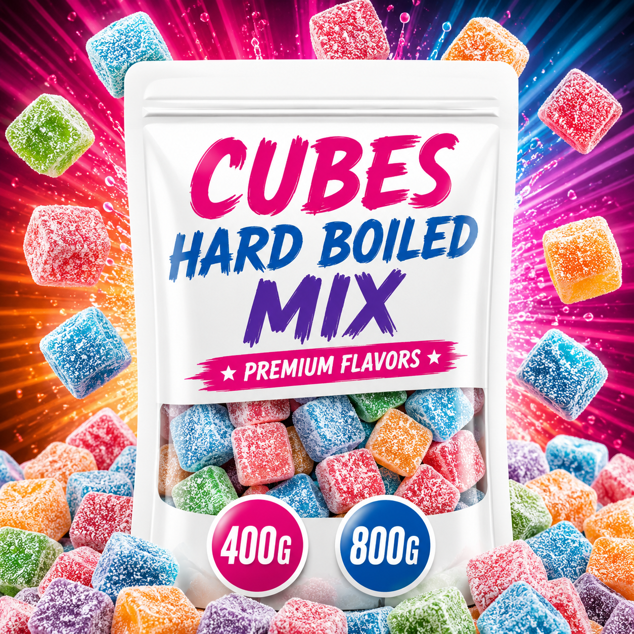 Cubes Pick N Mix Bag