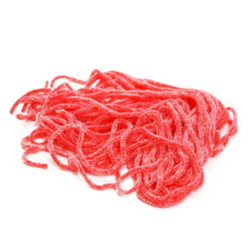 Sour Strawberry Spaghettis 100g - BestBargain Norwich