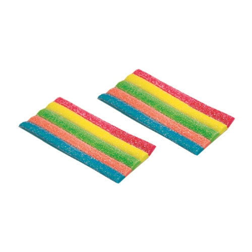 Fizzy Mini Rainbow Belts 100g - BestBargain Norwich
