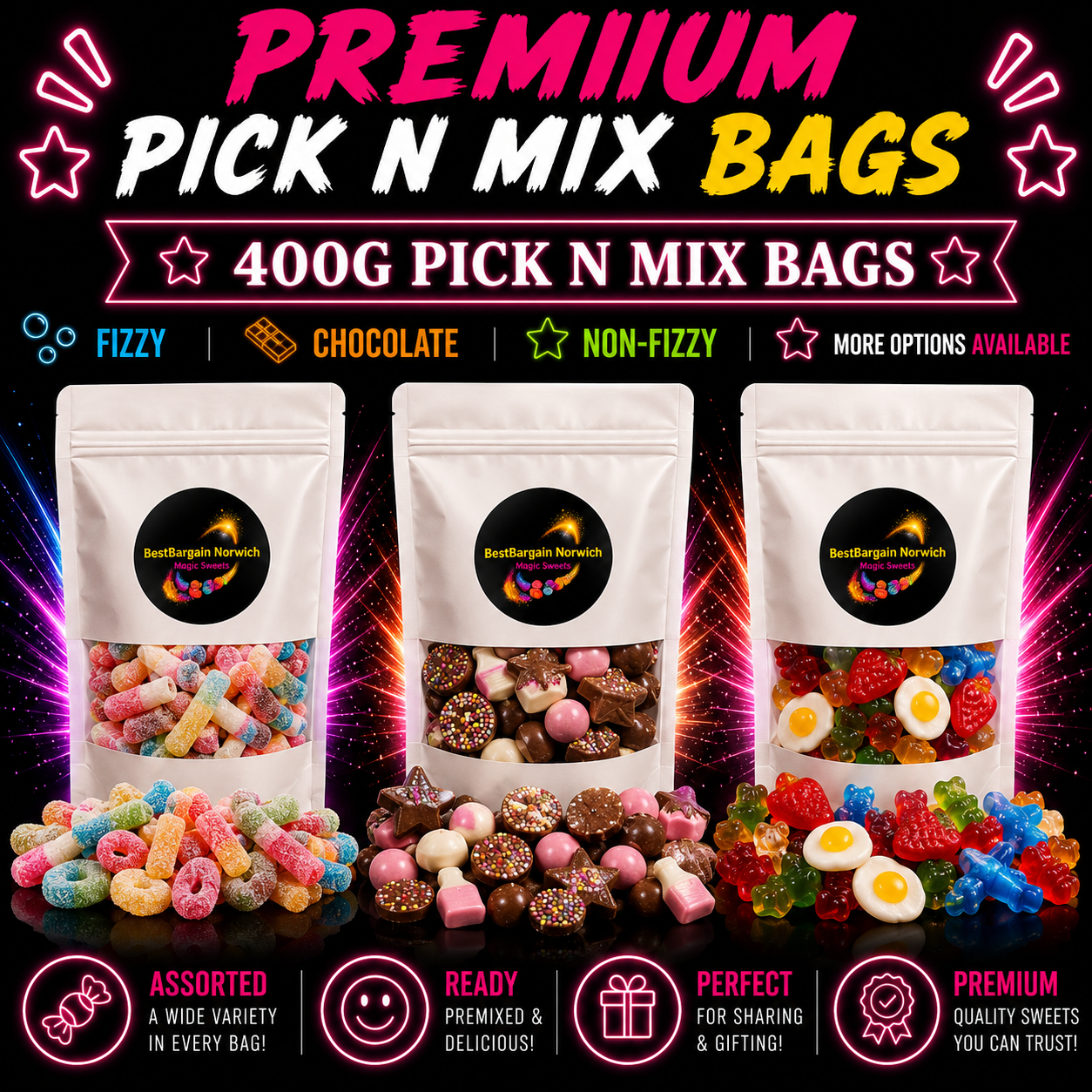 400G Pick N Mix Bag