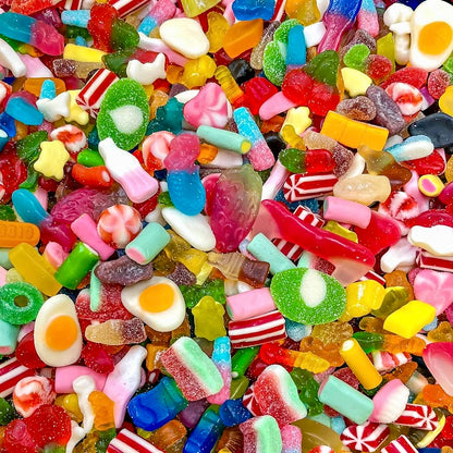 Fizzy & Non Fizzy Sweet Bag - Assorted Pick N Mix